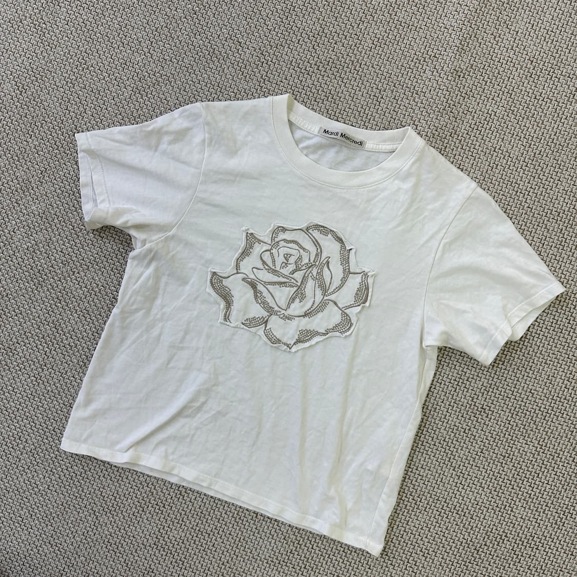 실측확인 마르디메크리티 로즈 반팔 0331D 상품이미지1