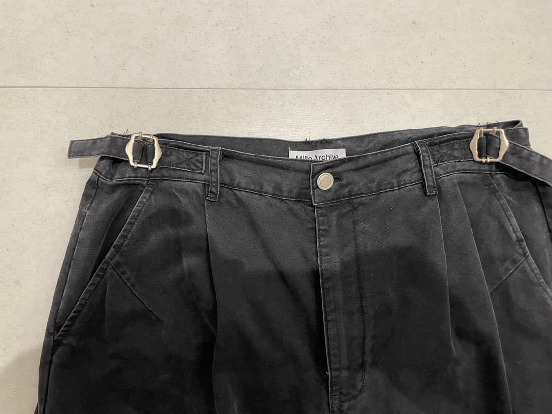 상태굿 M 밀로 가먼트 워시드 실루엣 팬츠 상품이미지3