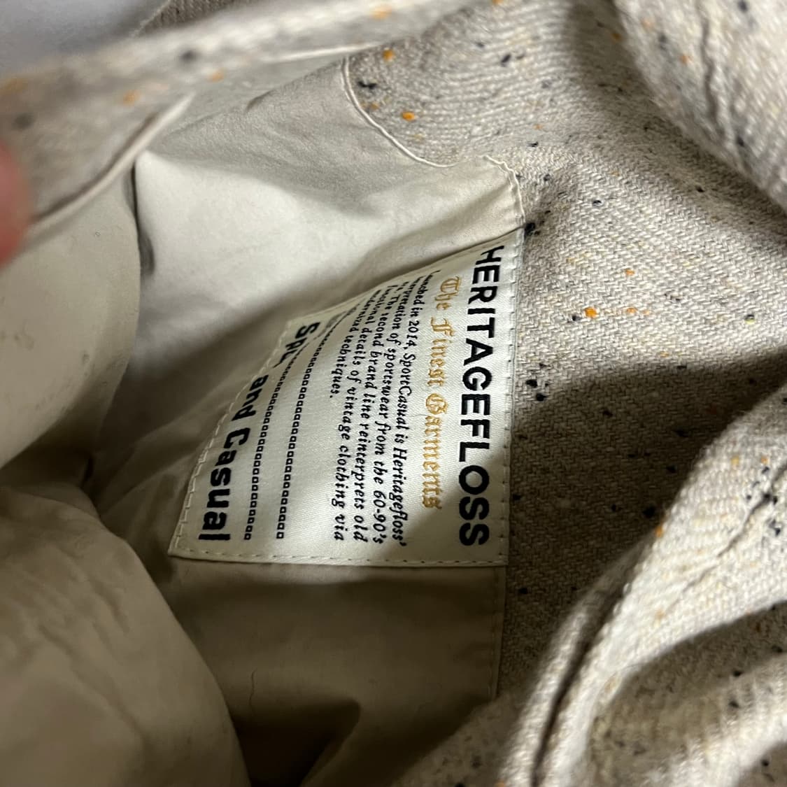 헤리티지플로스 스포츠 자켓 네이비s 상품이미지6