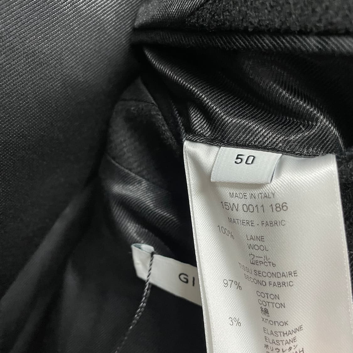 지방시 블랙 코트 50 상품이미지9