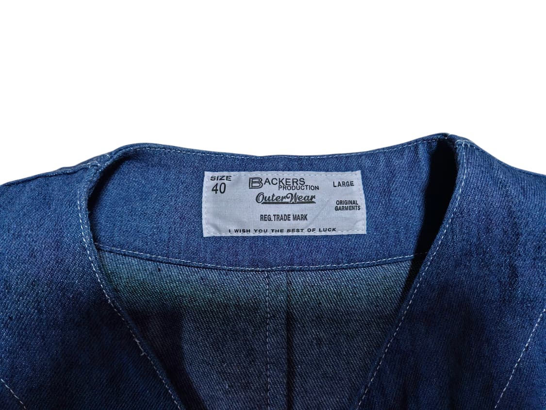 Backers Denim Engineered Jacket 상품이미지5
