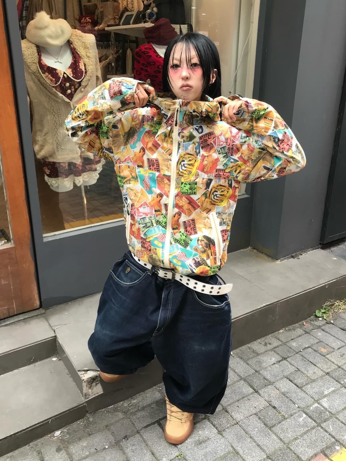 Hysteric Glamour Full Pattern Windbreake 상품이미지2