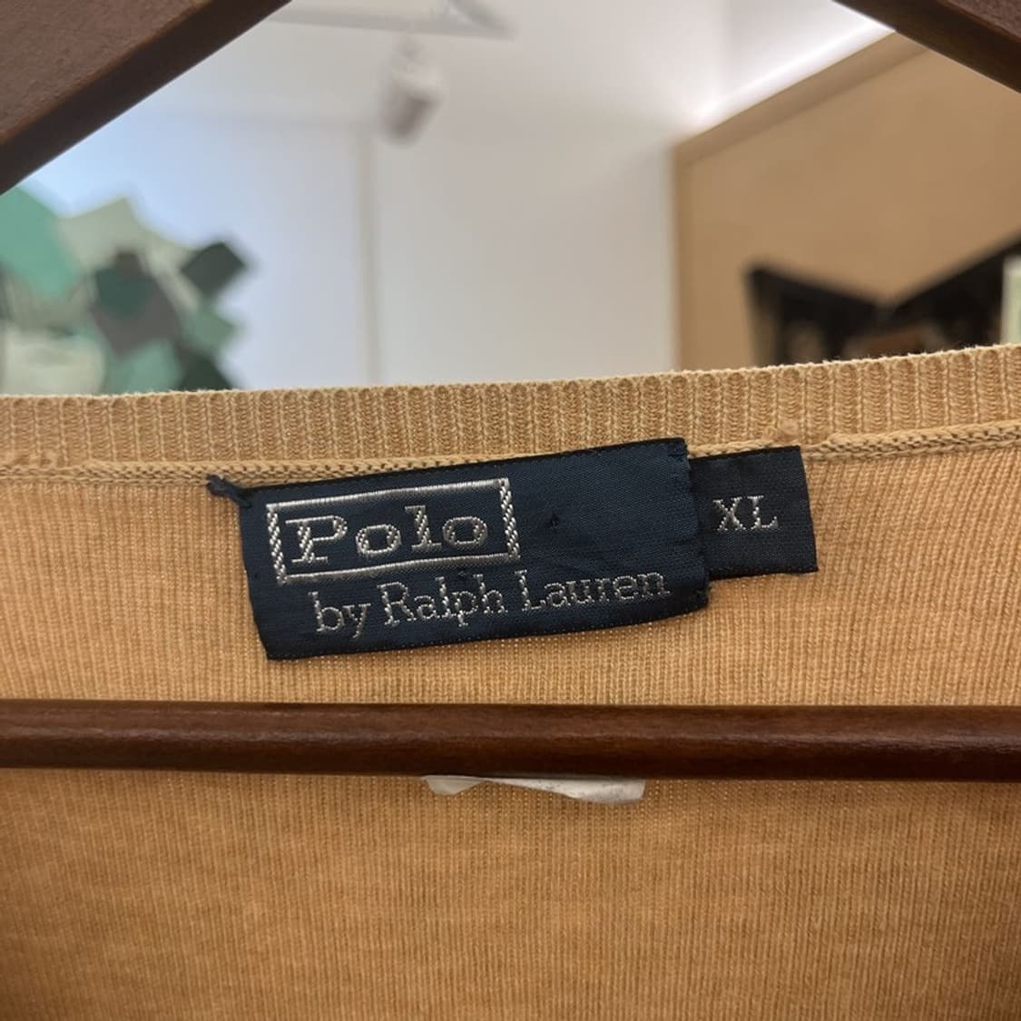 폴로 랄프로렌 빈티지 캐주얼 오트밀 니트 XL C11143 상품이미지5