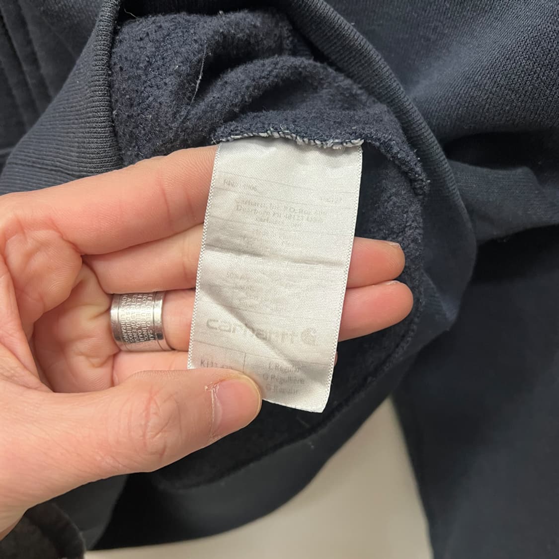 칼하트 오리지날핏 써멀 미드웨이트 후드 집업 L 상품이미지4