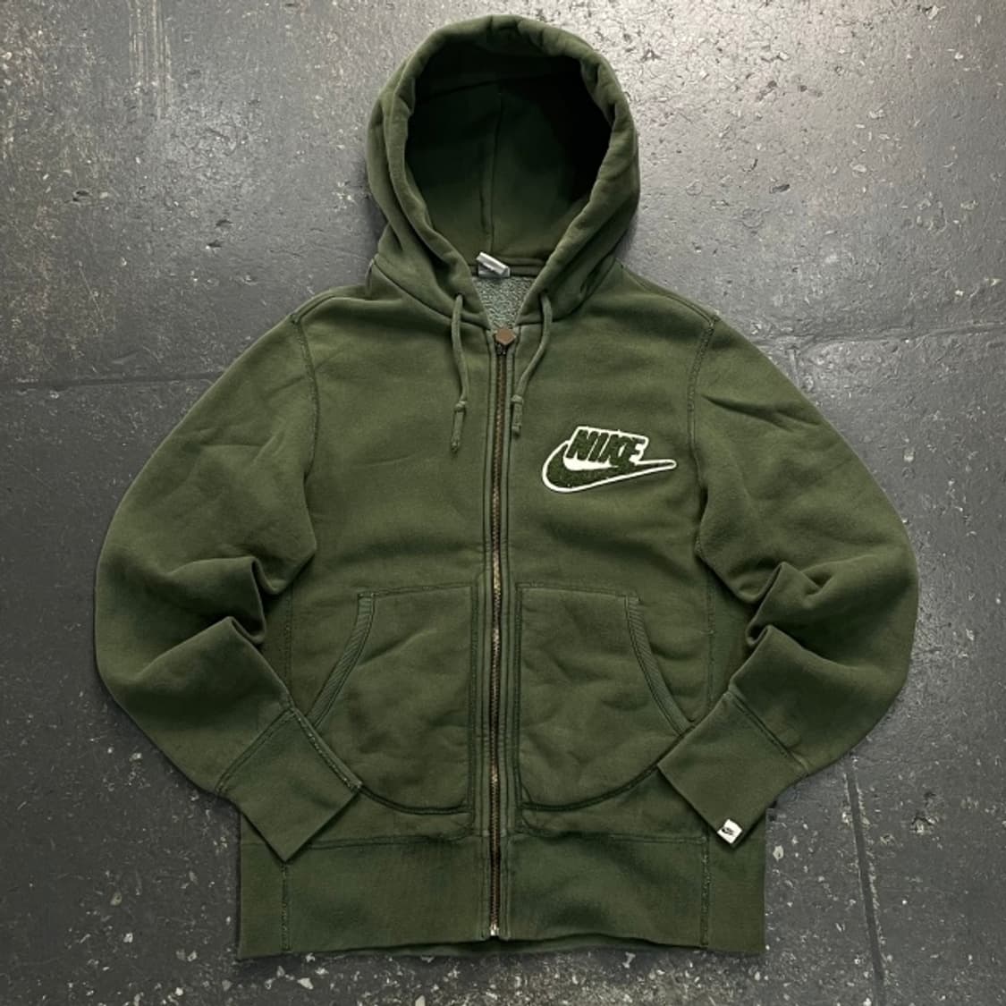 100 나이키 올드스쿨 빅로고 후드집업 상품이미지1