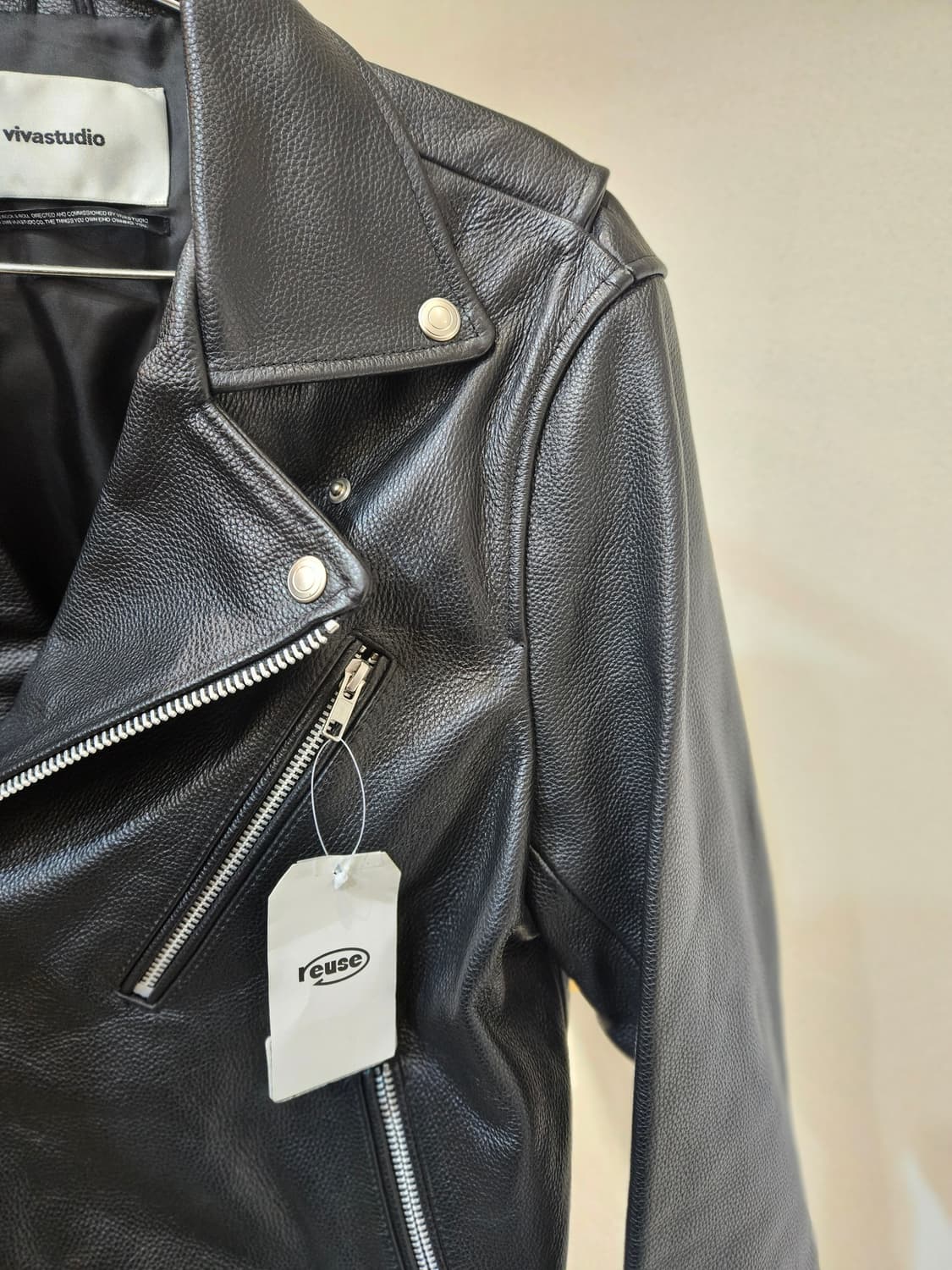 비바스튜디오 클래식 라이더 자켓 상품이미지7