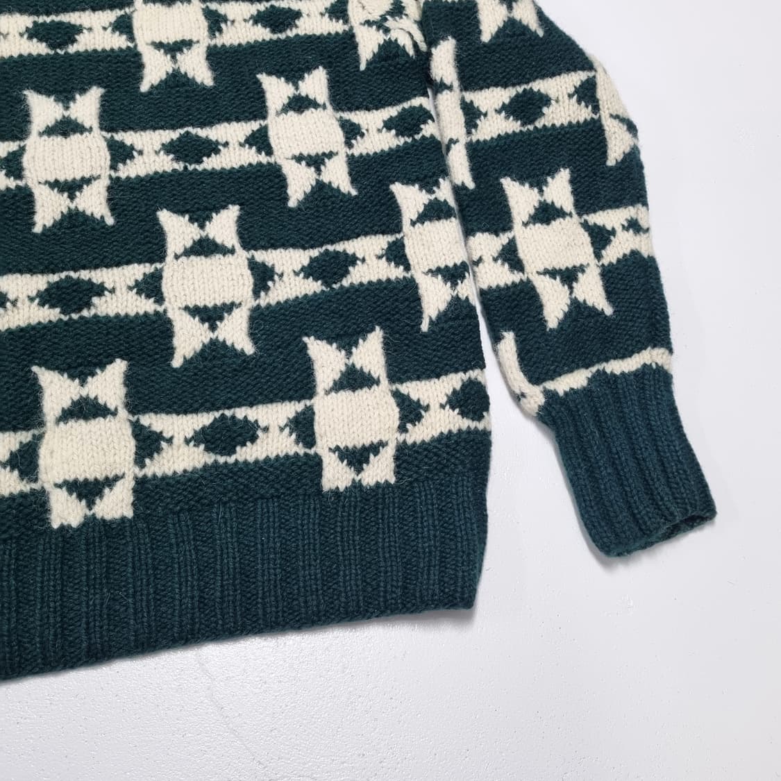 90S 폴로 컨트리 네이티브 아메리칸 스웨터 - L 상품이미지5