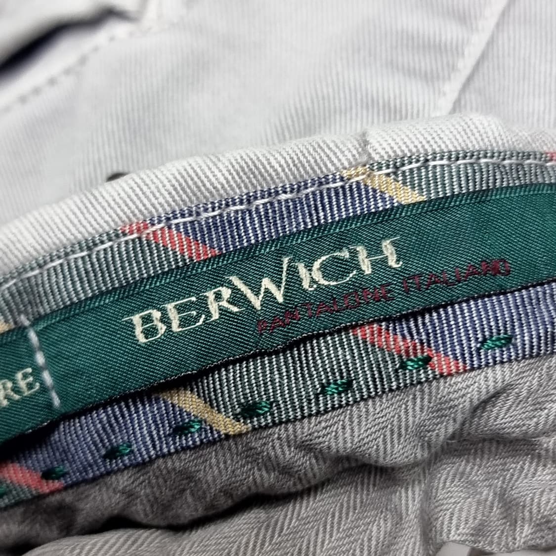 베르위치 코튼 팬츠 그레이 롤업 면바지(33) 상품이미지6