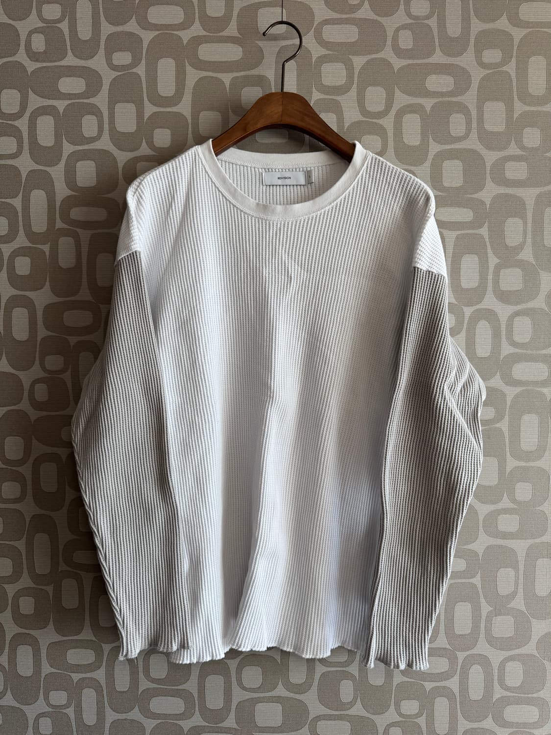 8DIVISION 에잇디비전 와플 긴팔 티셔츠 L 상품이미지1