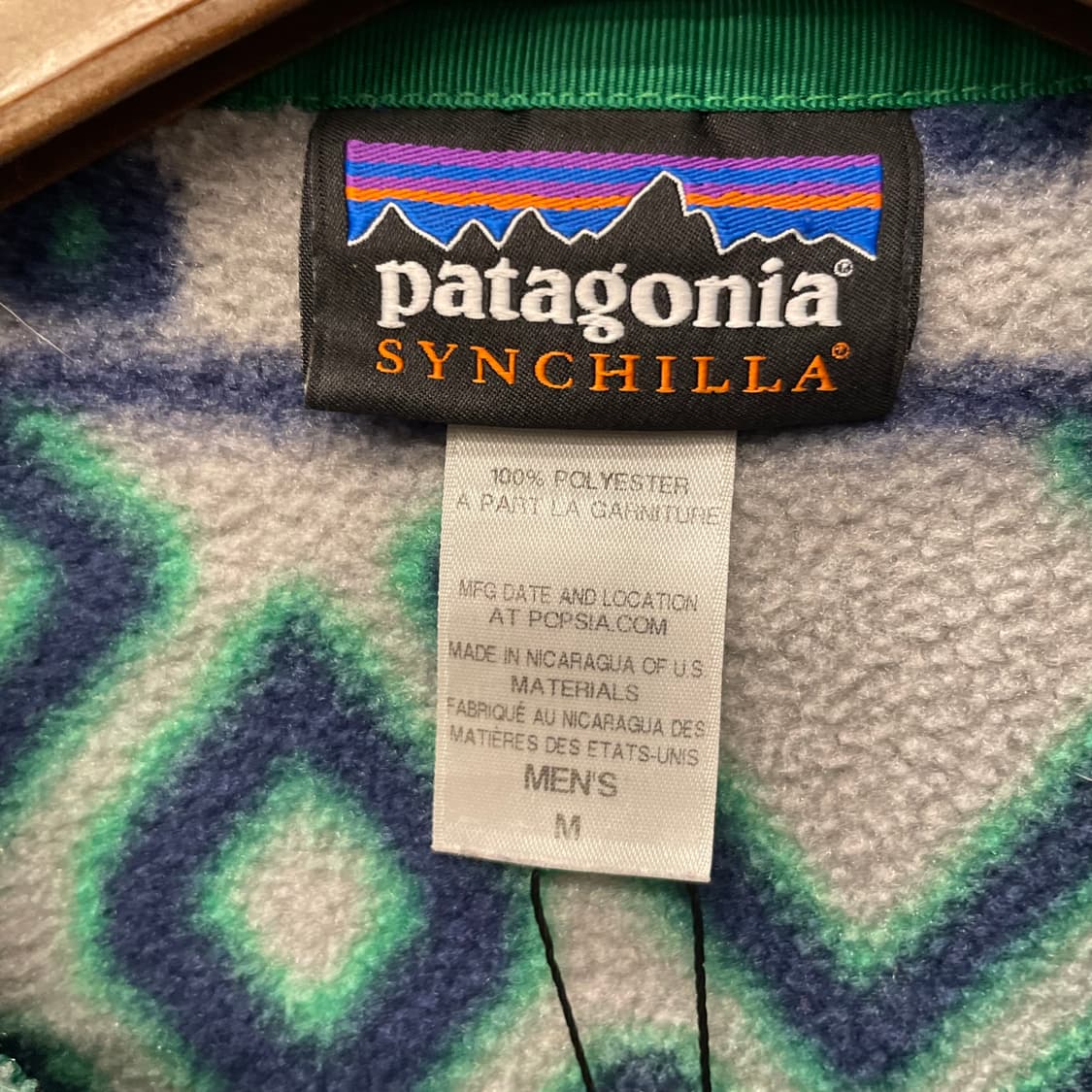 FA14 파타고니아 아즈텍 패턴 신칠라 스냅-T 풀오버 플리스 N8 상품이미지8