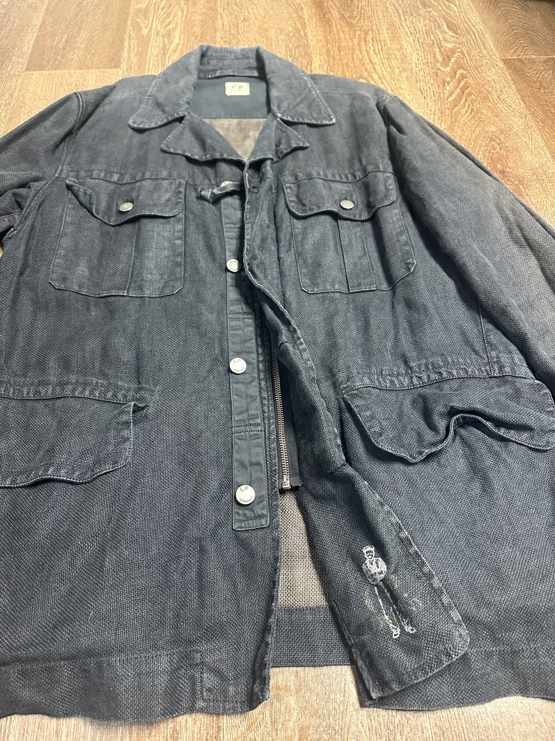 cp컴퍼니 린넨 자켓 52사이즈 105-110 추천 상품이미지4