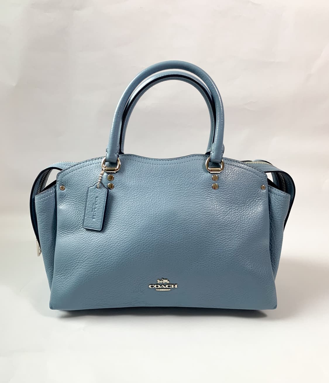 COACH 코치 가죽 토트백 & MARITHE 마리떼 한정판 곰돌이 키링 상품이미지7