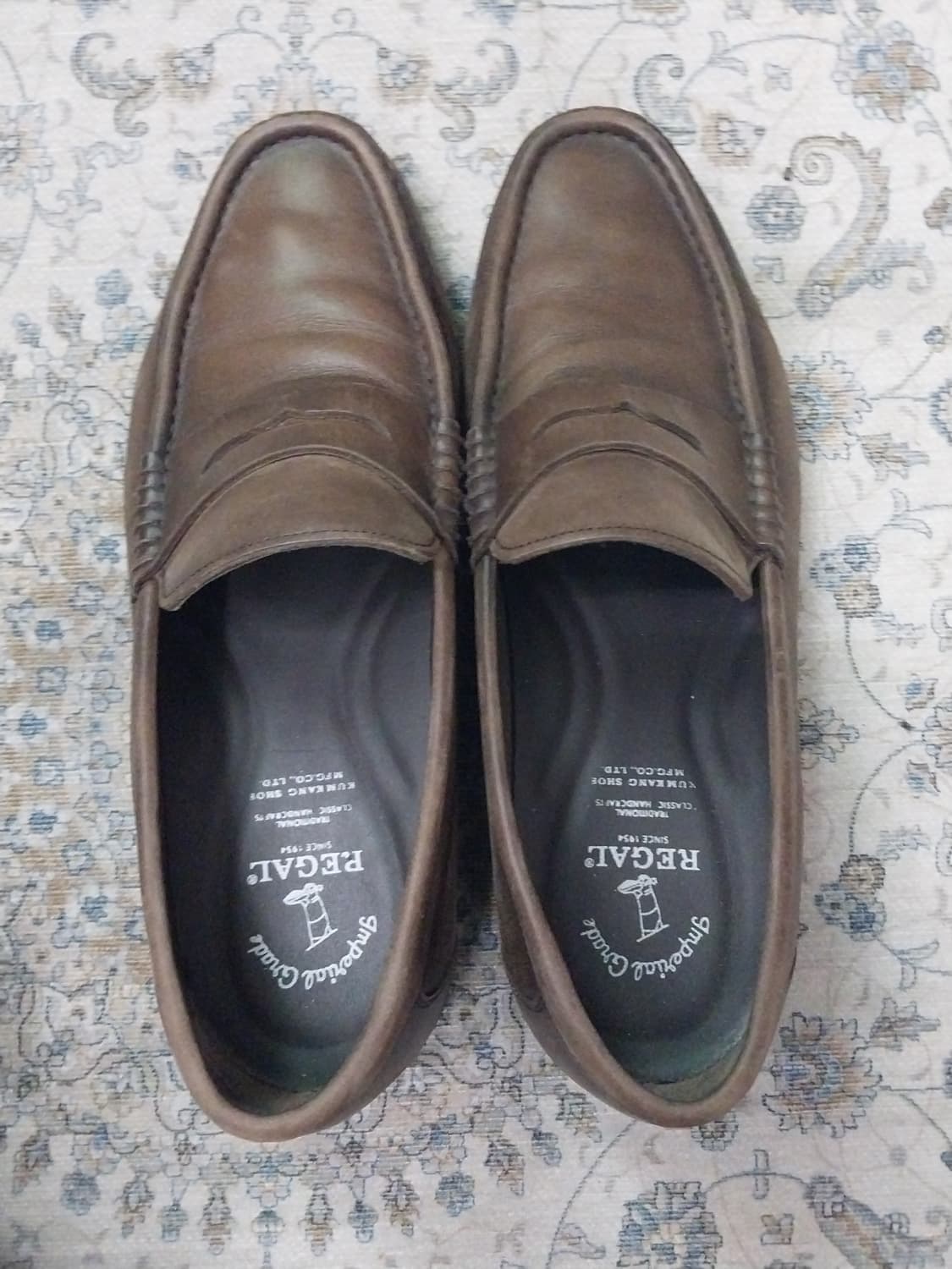 리갈 브라운 가죽 로퍼 245mm 상품이미지6