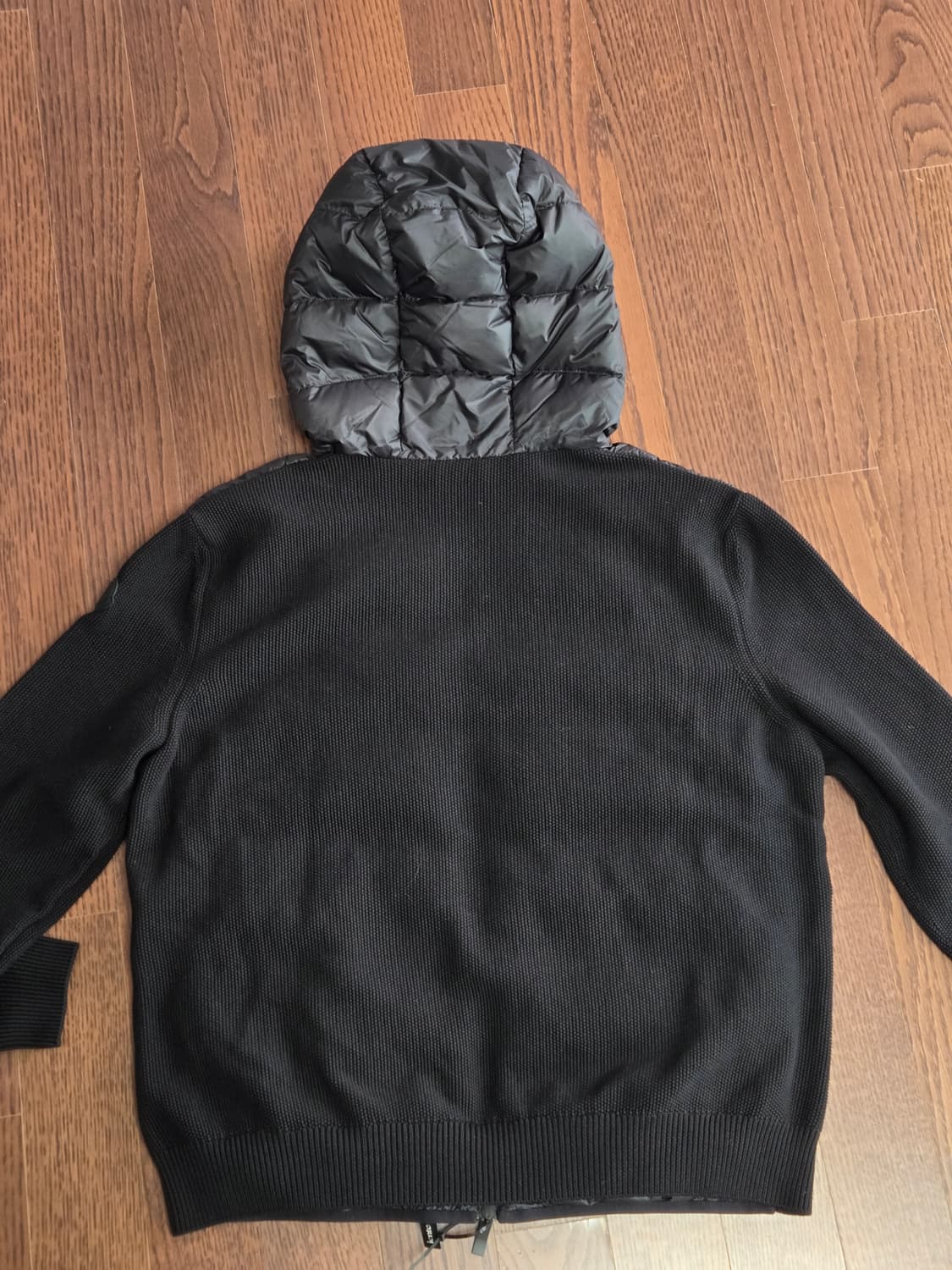 몽클레어 패딩 코튼 집업 후디 (25fw xxl) 상품이미지3
