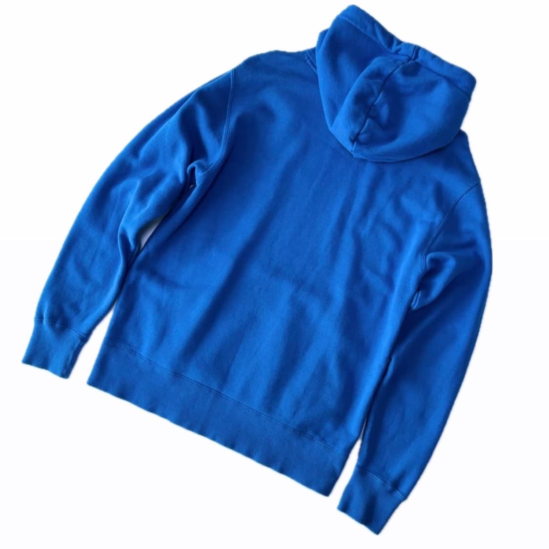 챔피온 블루 스크립트 로고 후드 티셔츠 상품이미지5