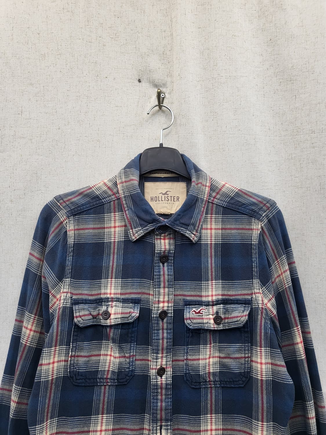 홀리스터 남방 체크 셔츠 상품이미지3