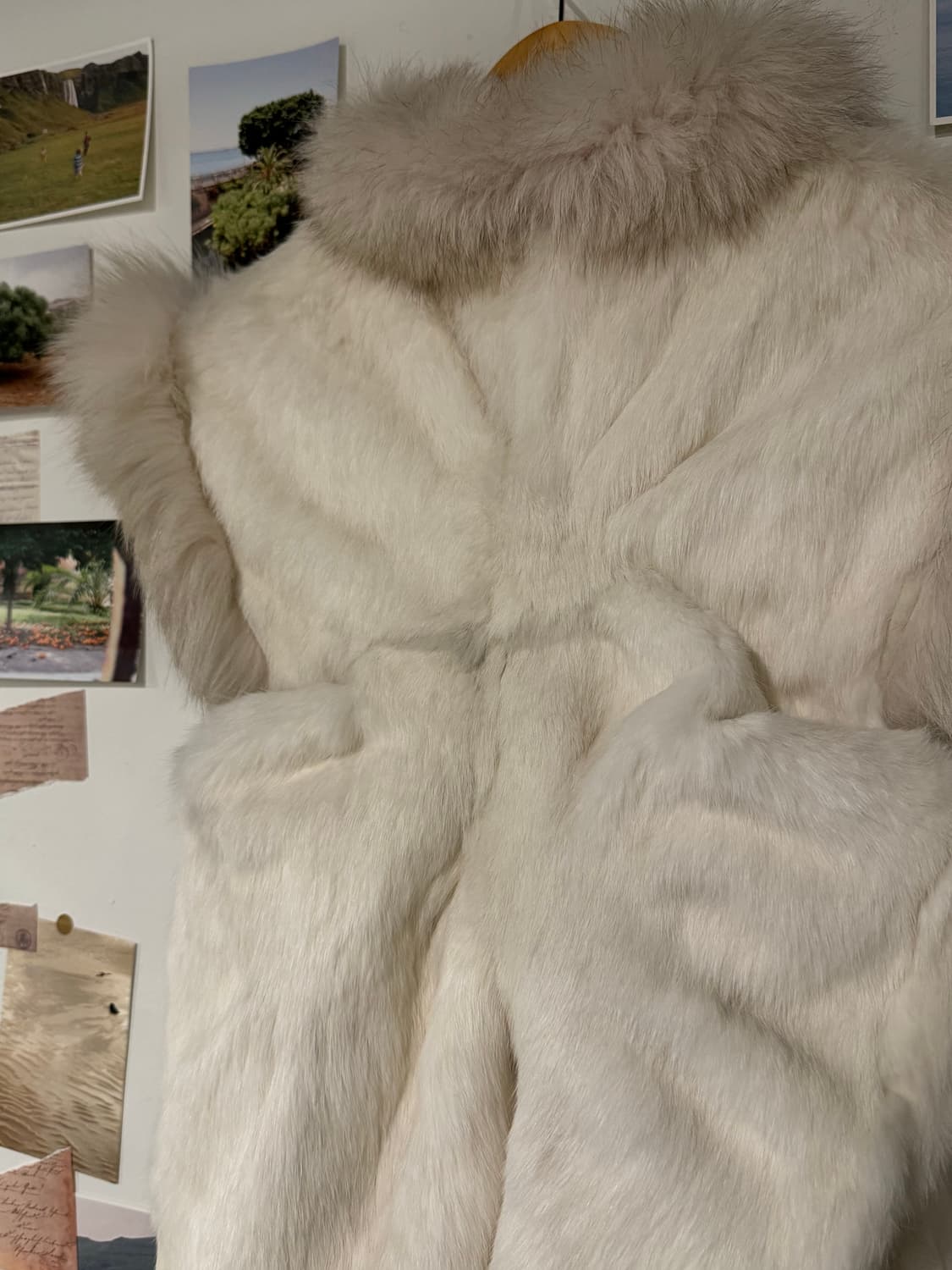 리버서블 리얼퍼 조끼 상품이미지8