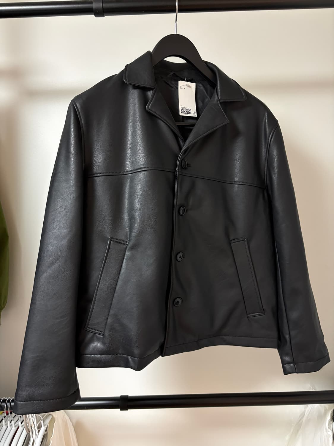 H&M 코티드 셔츠 자켓 레귤러핏 상품이미지1