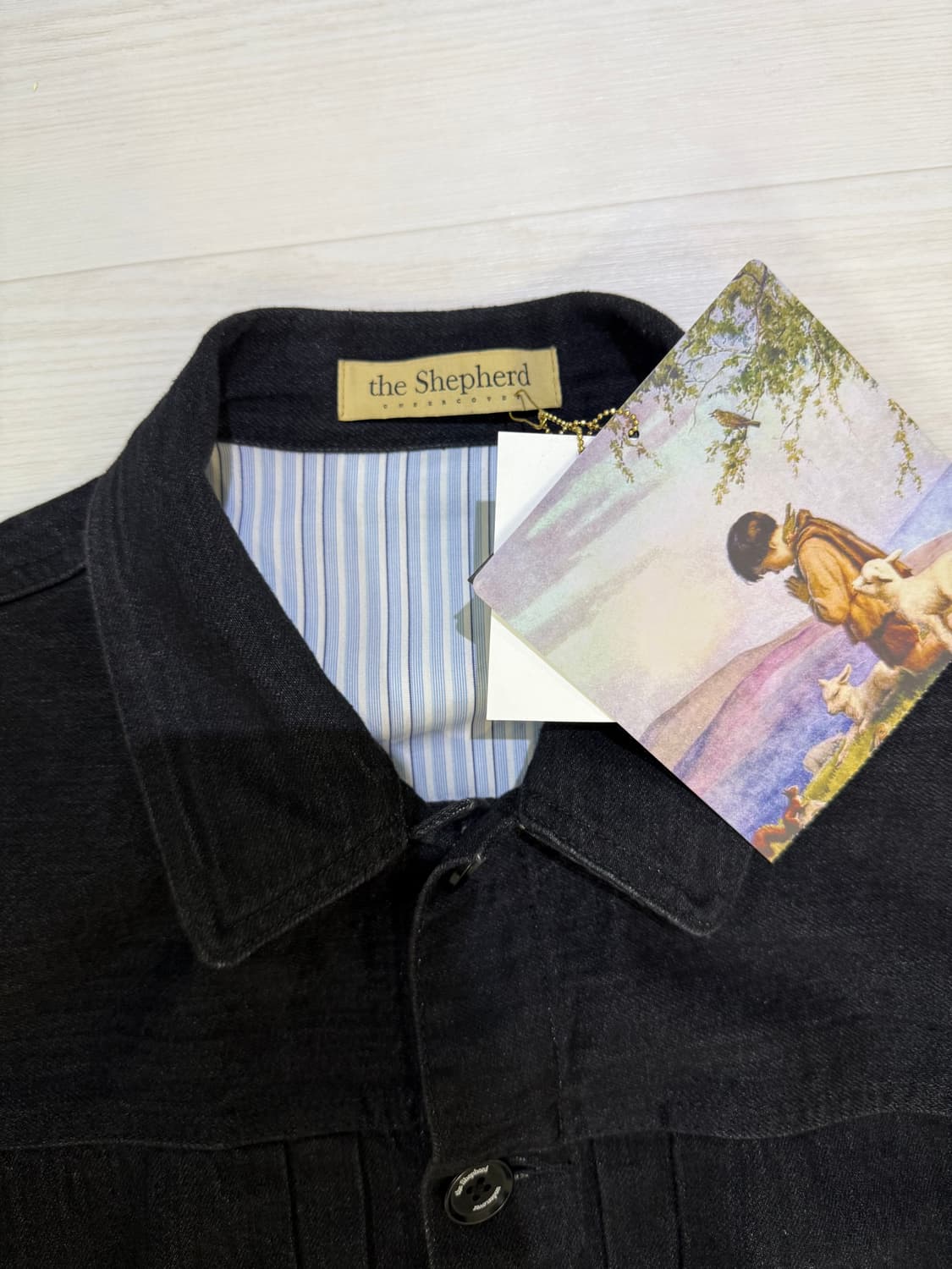 undercover  the shepherd 블랙 데님 자켓 상품이미지3