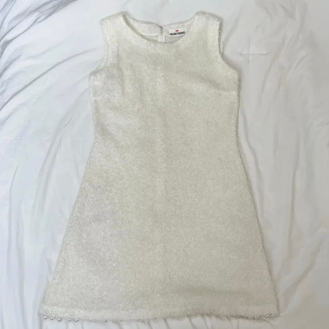 빈티지 ) 트윙클헤어리 진주원피스 상품이미지2