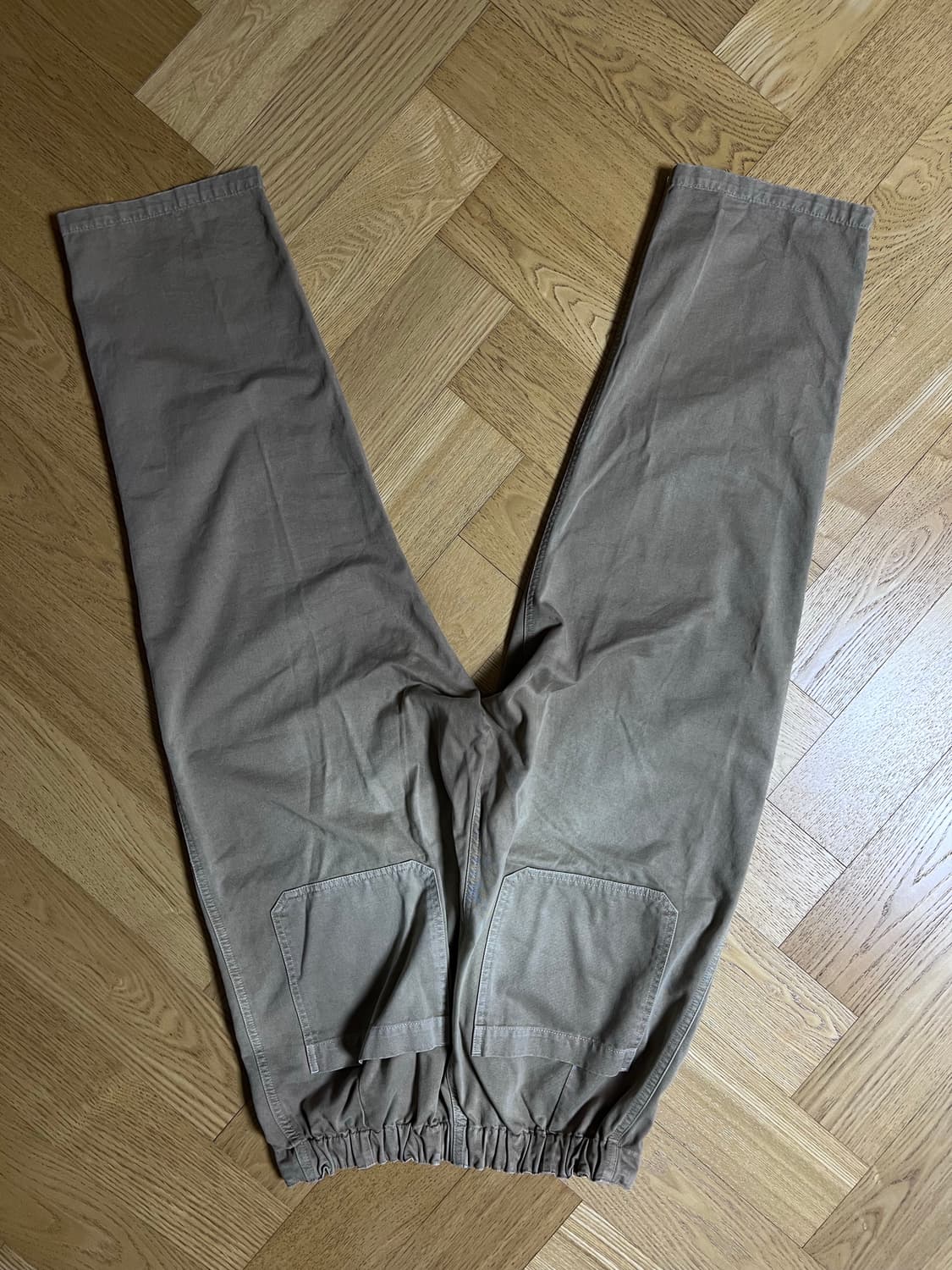 캐피탈 카츠라기 더블니 이지 팬츠 베이지 4사이즈 상품이미지3