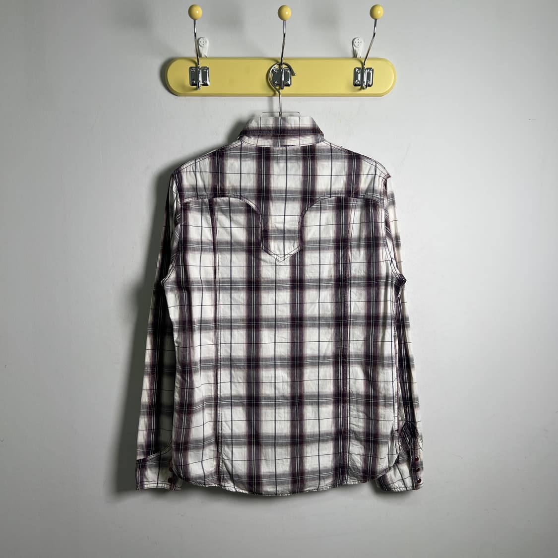 Roushatte 웨스턴 체크 패턴 셔츠 M 상품이미지2