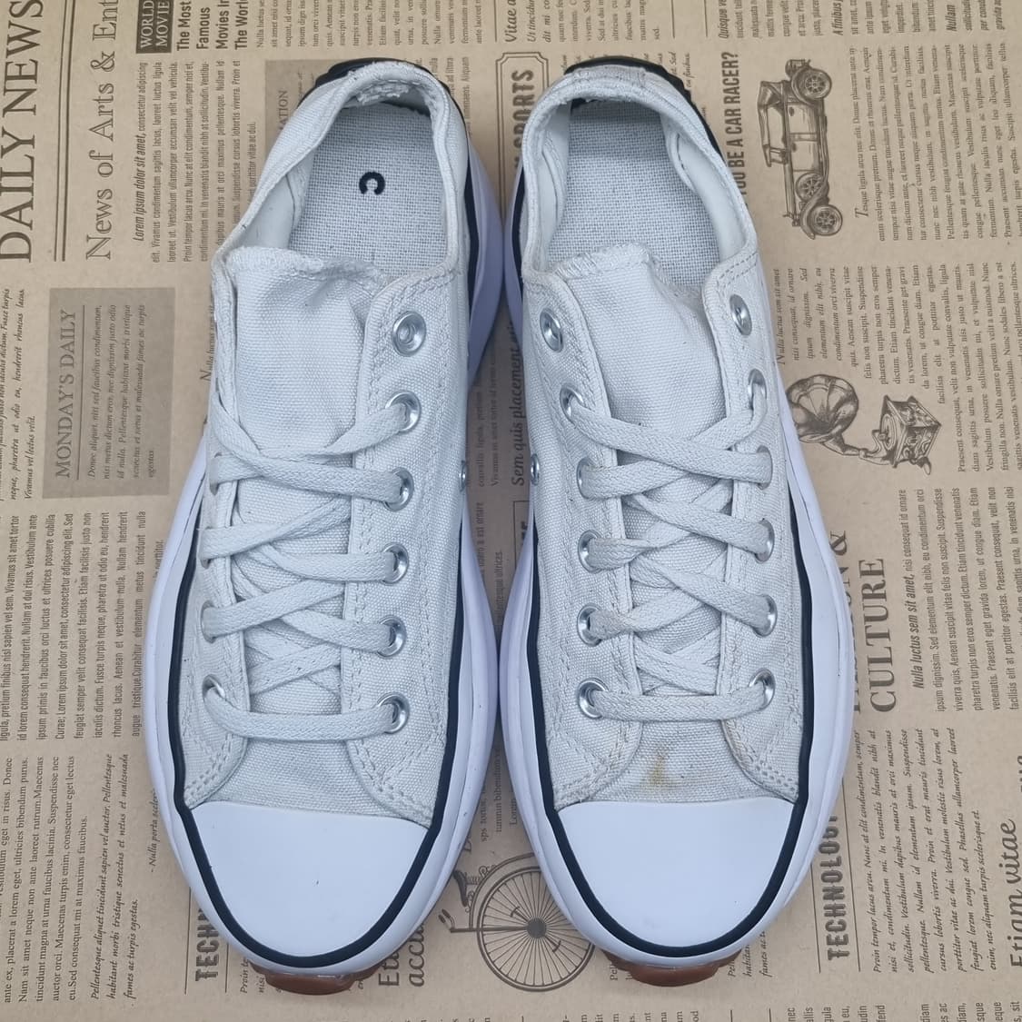 컨버스 런스타 하이크 로우 스니커즈245 상품이미지2