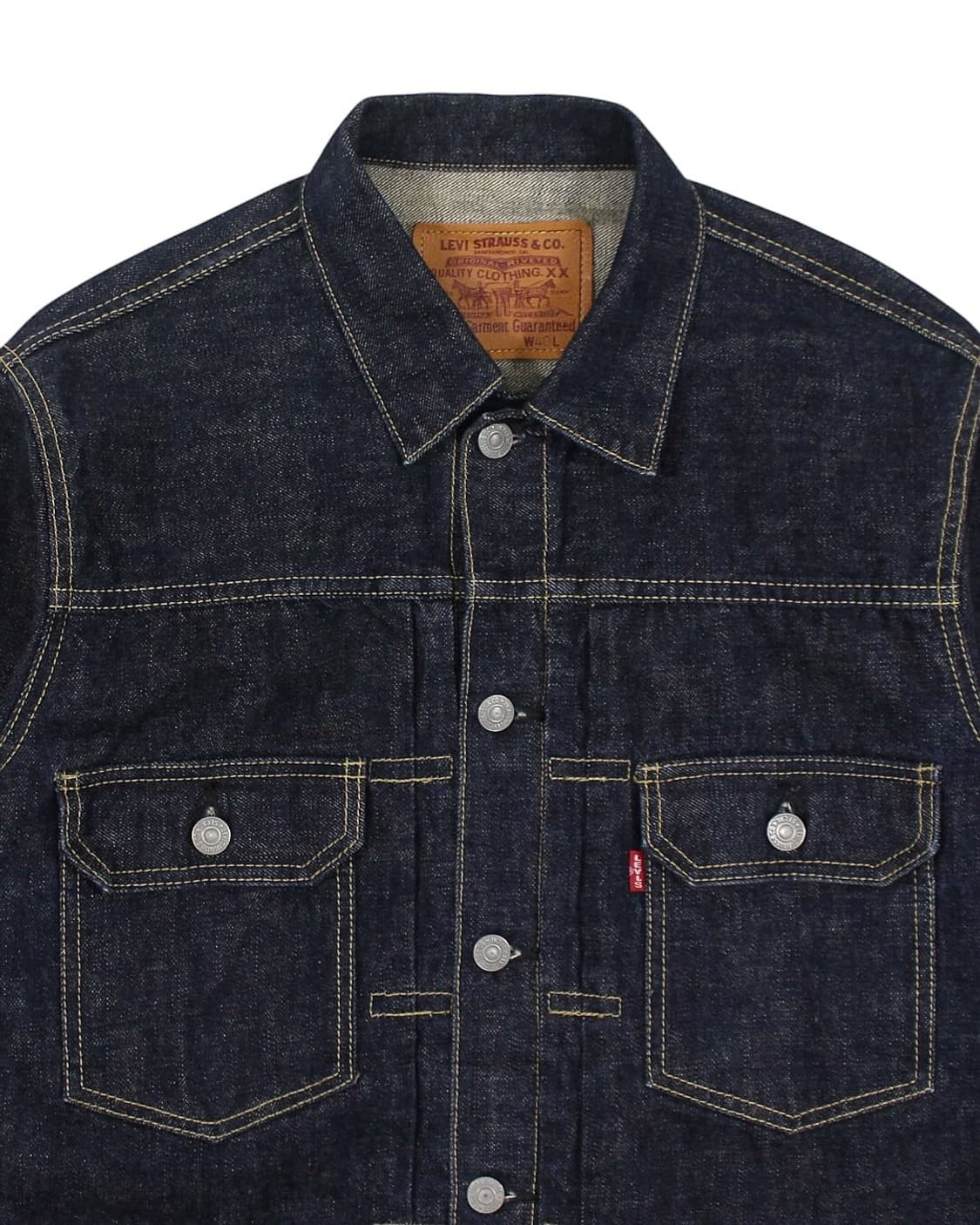 1997 LVC 71507XX 데님 자켓 빅E 셀비지 빈티지 리바이스 상품이미지4