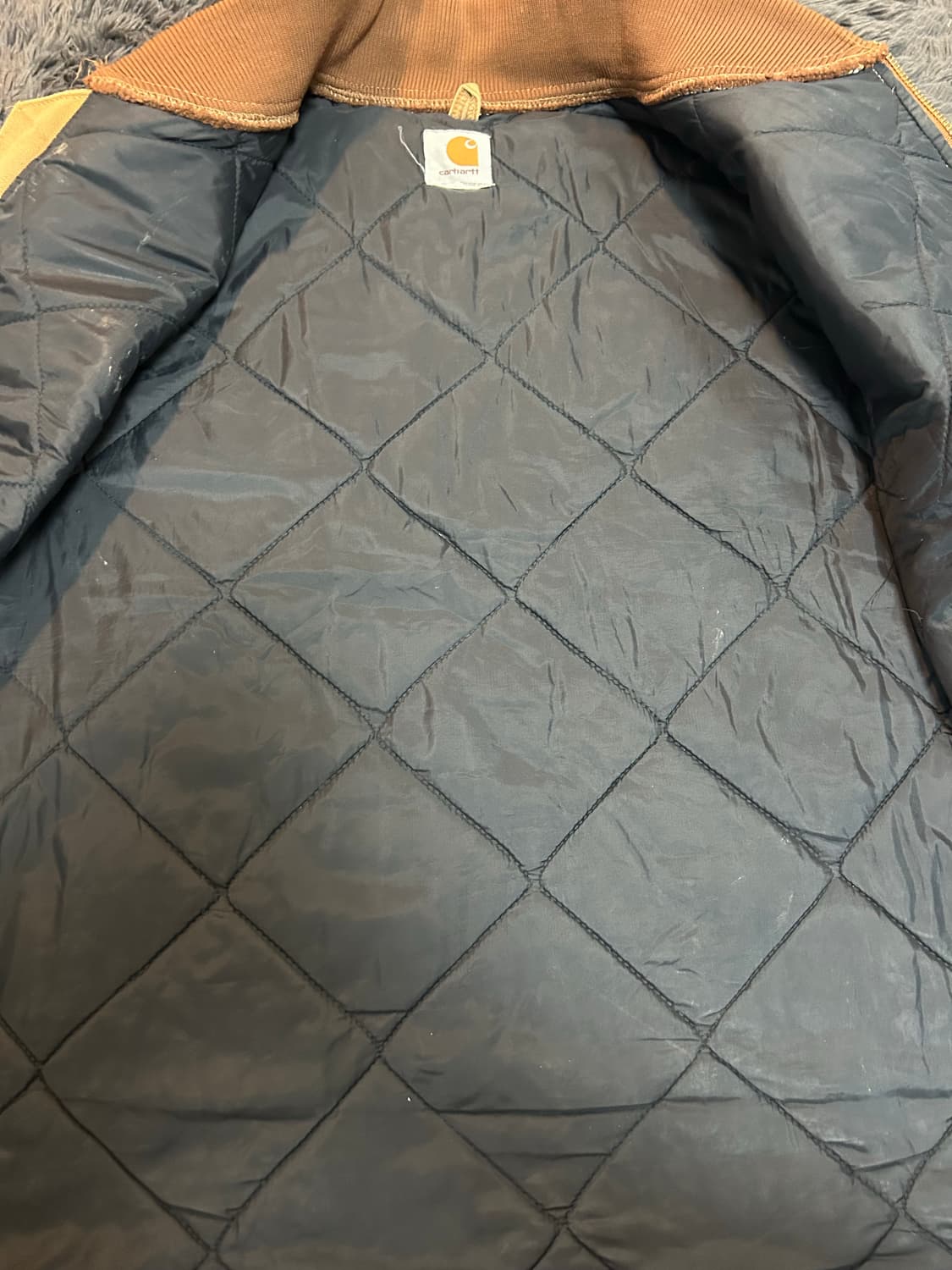 빈티지 칼하트퀄팅베스트 상품이미지4