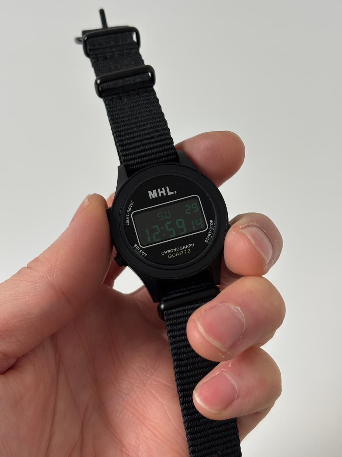 Black Digital Watch 상품이미지1