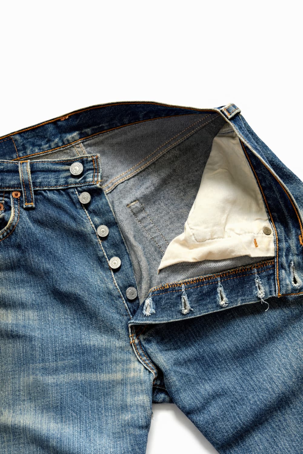 00s 리바이스 501 워싱 데님 30" MADE IN USA 상품이미지5
