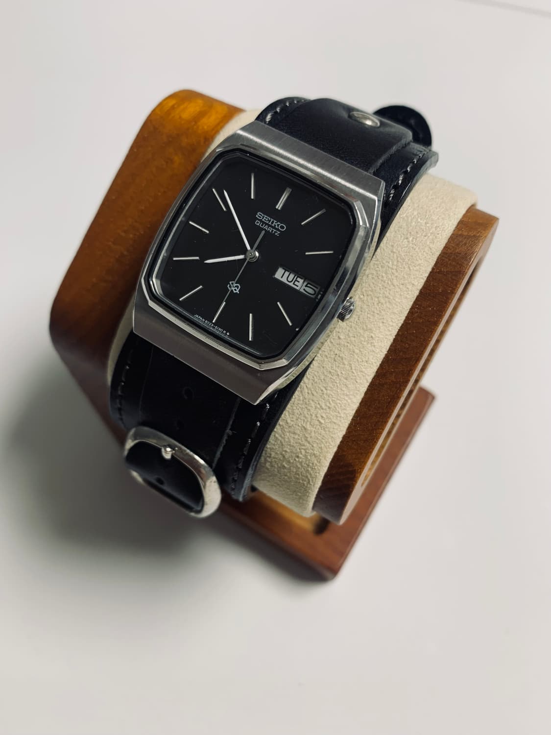 세이코 Seiko 스퀘어 G-STRAP 가죽 벨트 상품이미지1