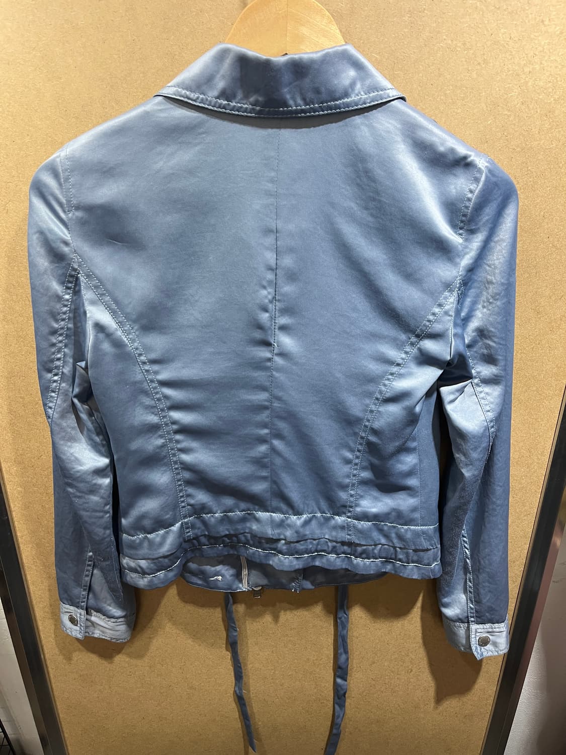 아르마니 익스체인지 새틴 라이더 자켓 상품이미지5