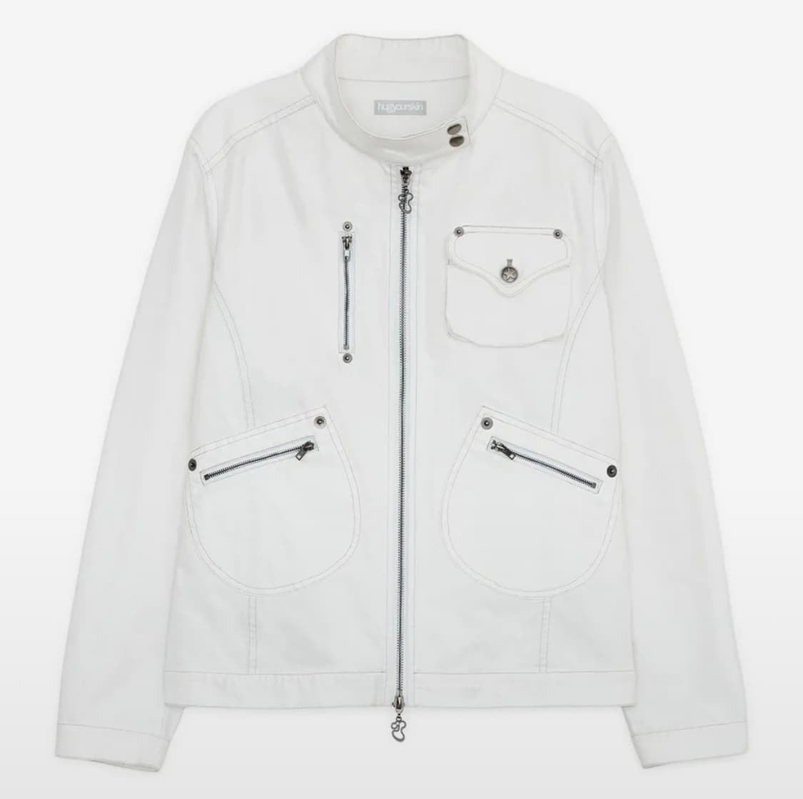 라이더 코튼 자켓(오프 화이트) 상품이미지1