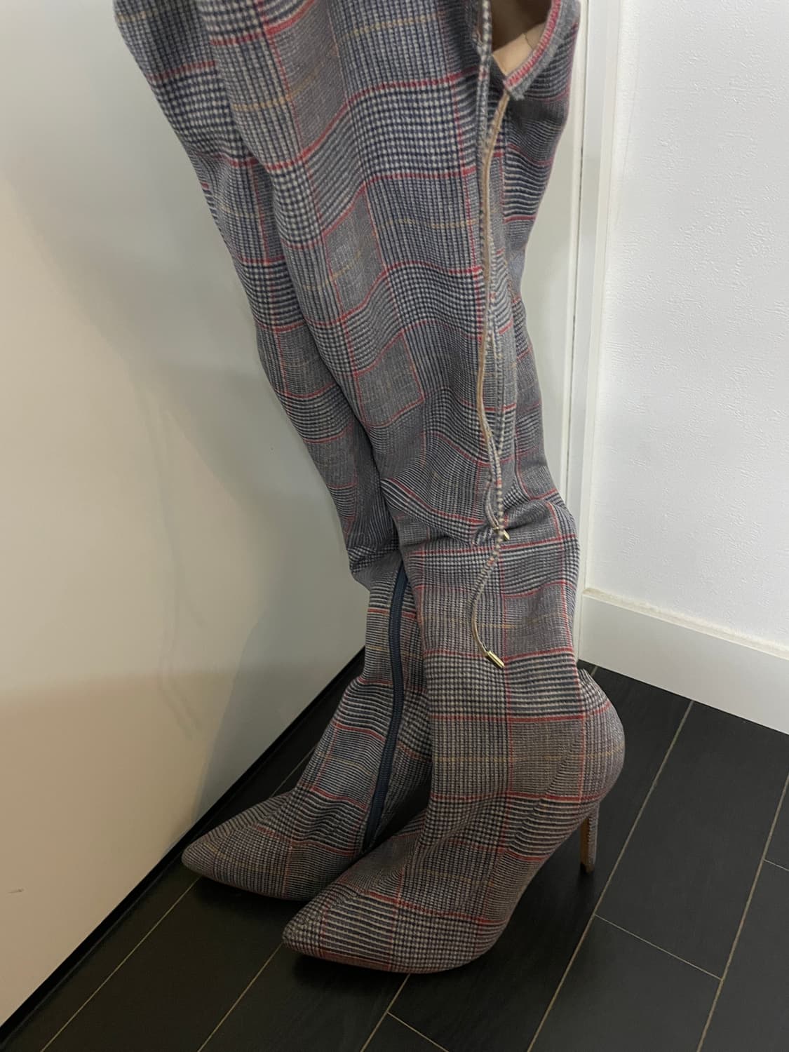 Forever21 싸이하이롱부츠 상품이미지4