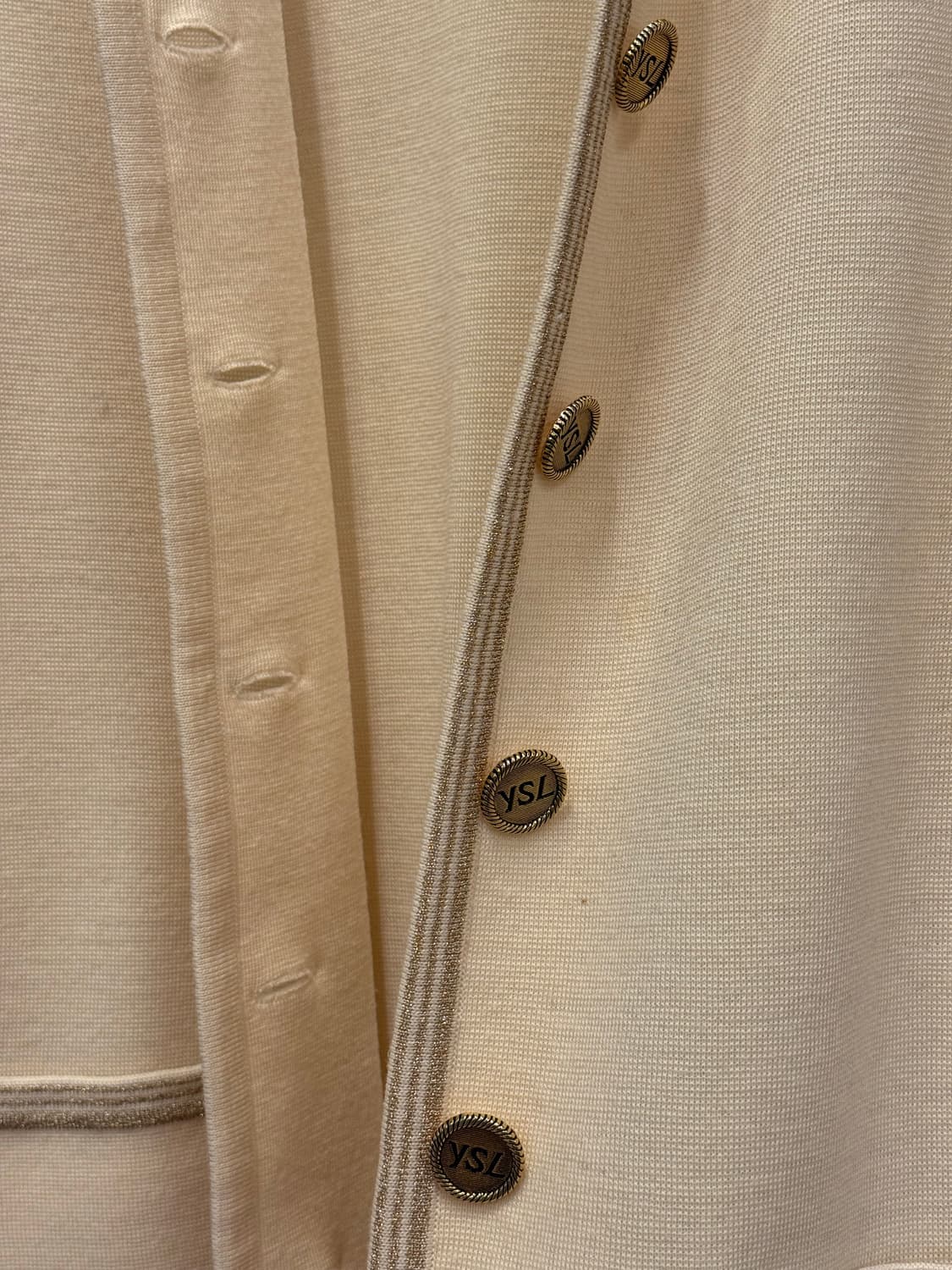 55) Yves Saint Laurent Wool Cardigan 상품이미지10