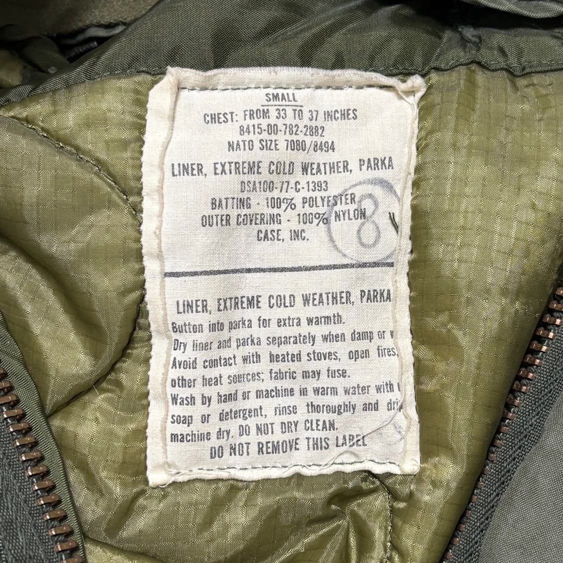S Us army KY 피쉬테일 파카 상품이미지5