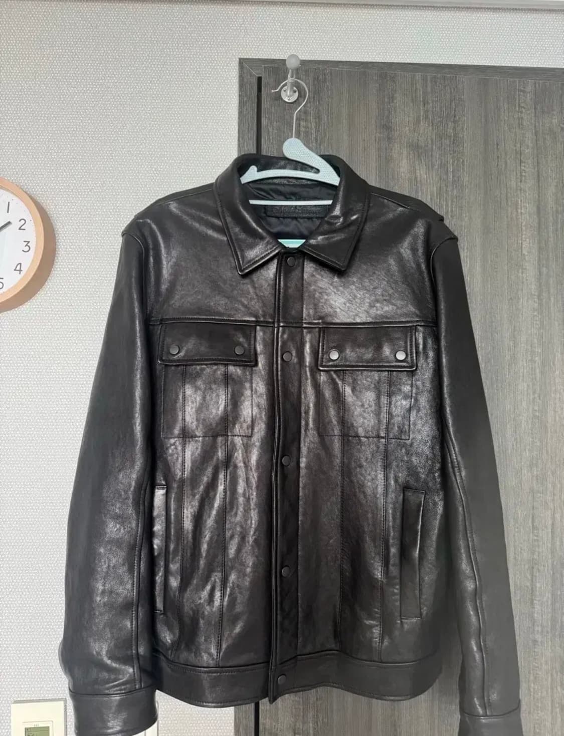 느와르 라르메스 램스킨 트러커자켓 48 상품이미지2