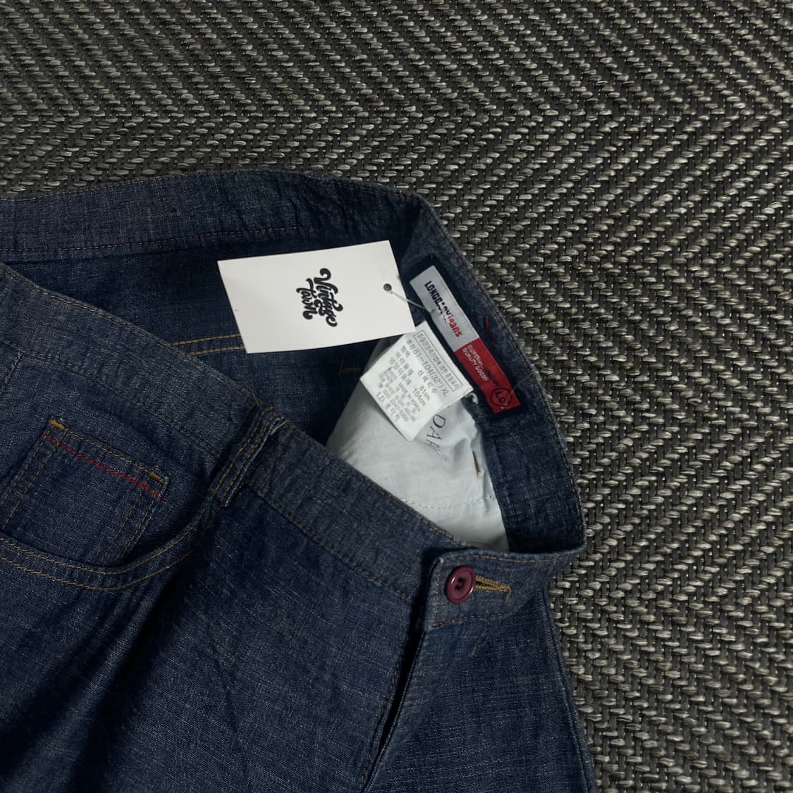 00s y2k 빈티지 버뮤다 데님 팬츠o 3582 상품이미지5