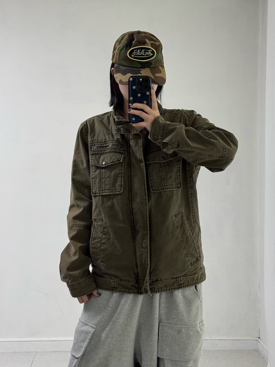 리바이스 카키 데저트 트러커 자켓 상품이미지2