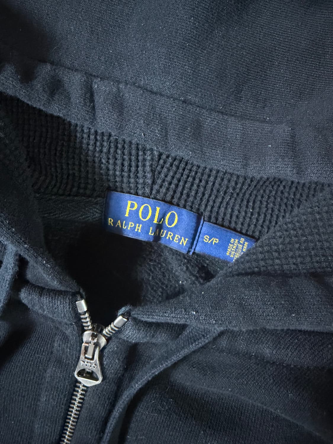 (희귀매물!!)폴로 빅포니 금장 검골 후드집업 상품이미지3