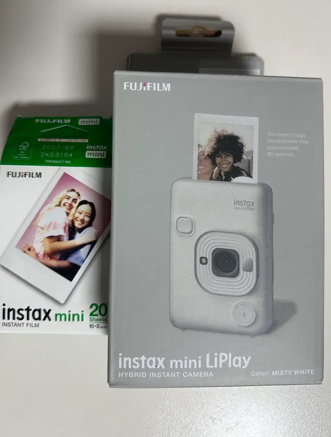 후지필름 인스탁스 미니 LiPlay 미스티화이트 + 필름 (C타입) 상품이미지2