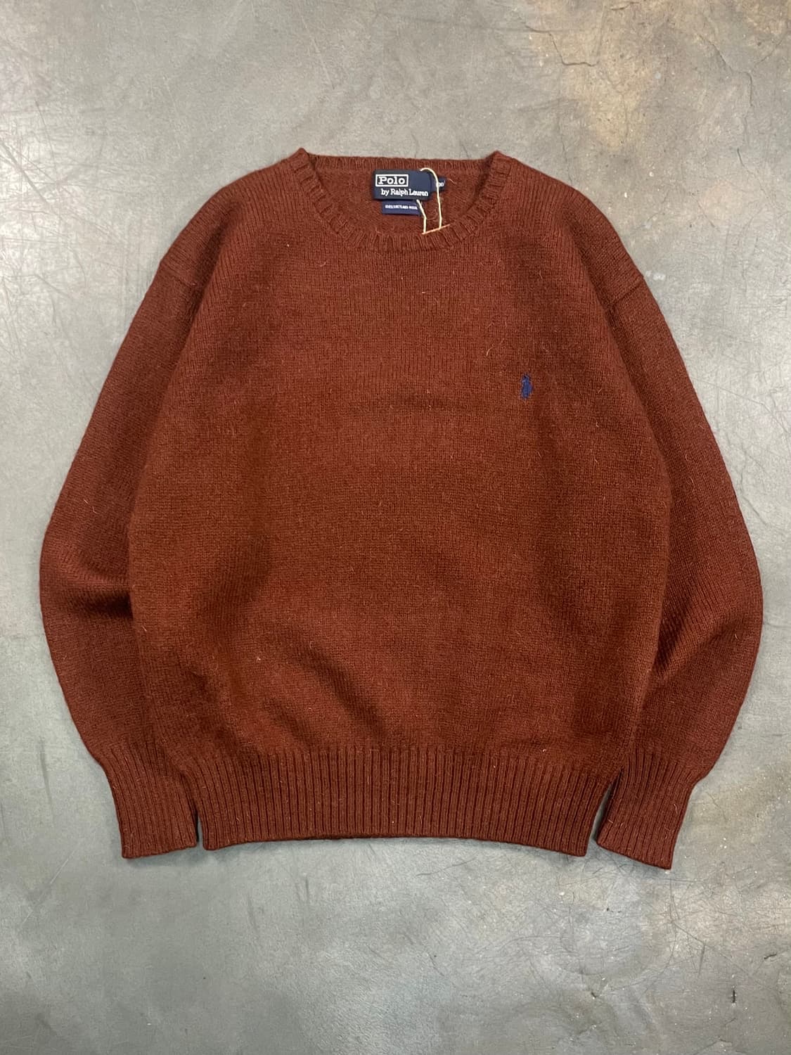 00s 폴로 솔리드 니트 상품이미지1