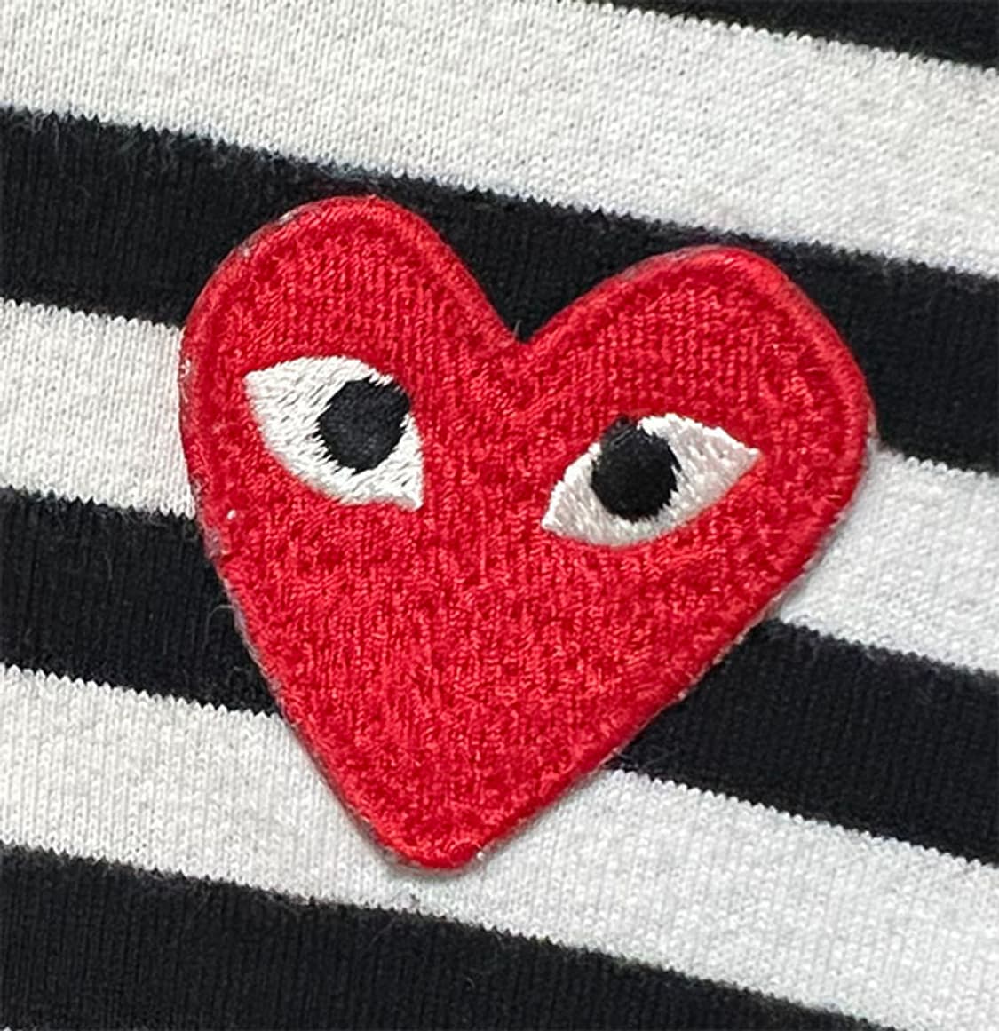 꼼데가르송 남자 롱슬리브 AZ-T164 레드와펜 춘추 M 95  상품이미지4