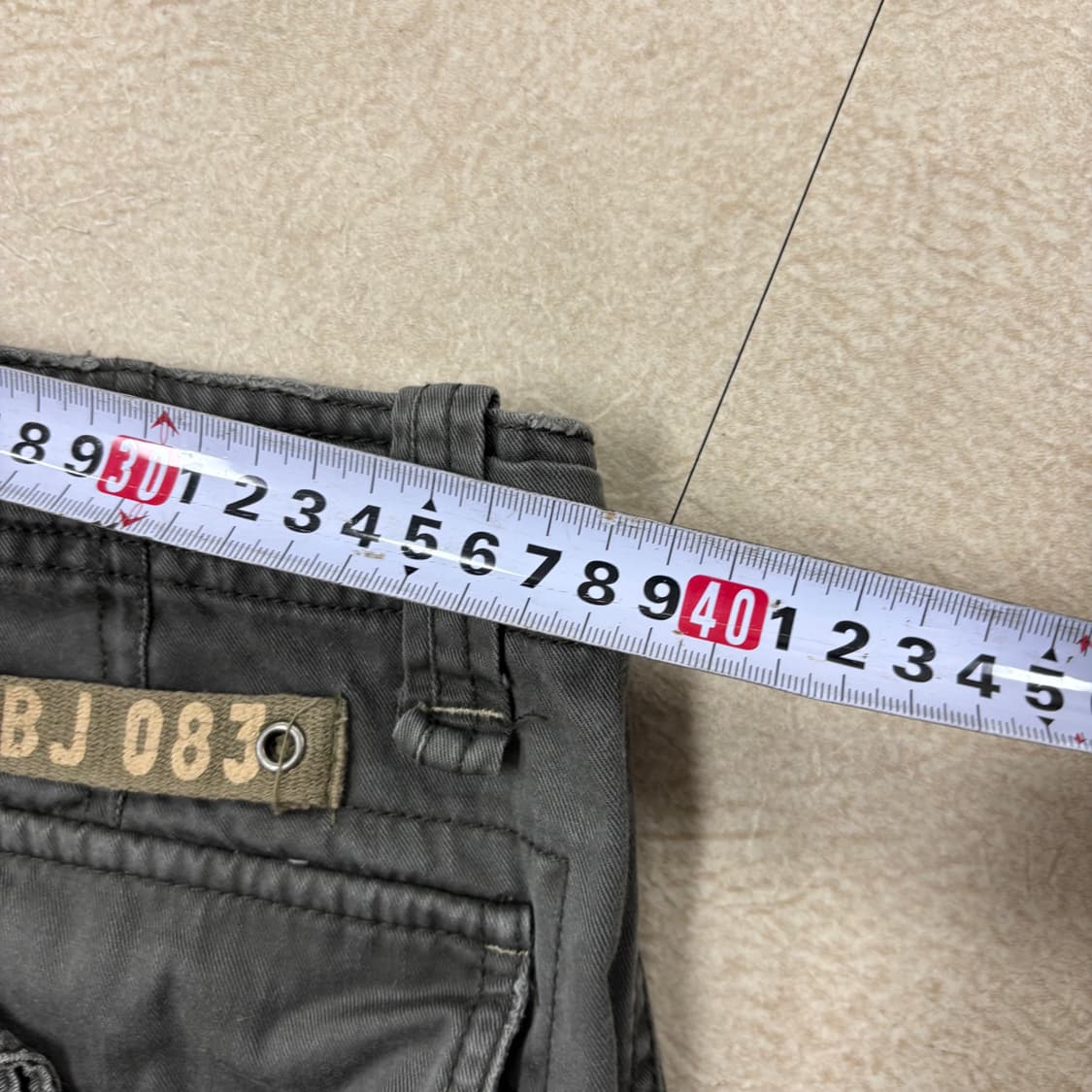 더베스트진 카고 하프팬츠 상품이미지6