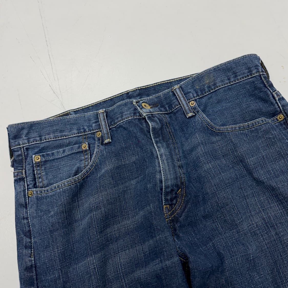 리바이스 569 새깅 워싱 와이드 스케이터 데님팬츠 상품이미지4