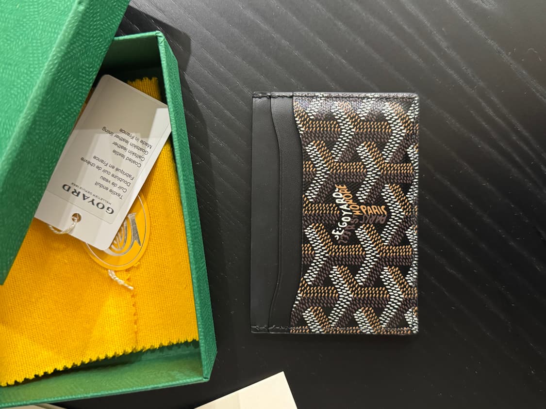 고야드 생쉴필스 카드지갑 블랙 상품이미지3