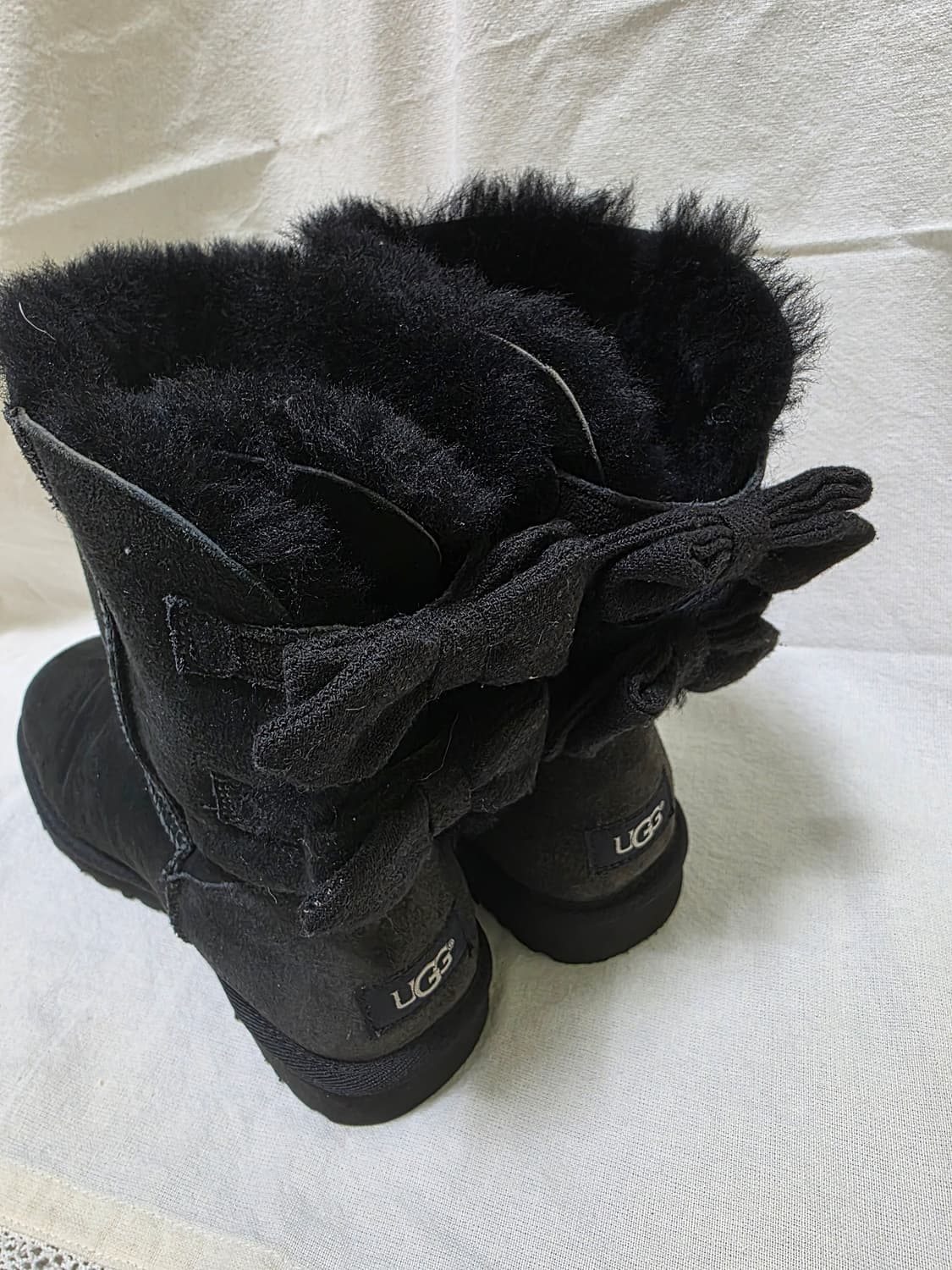 미국 어그 베일리 보우 블랙 7(240) / 보관만 한 새제품 상품이미지3