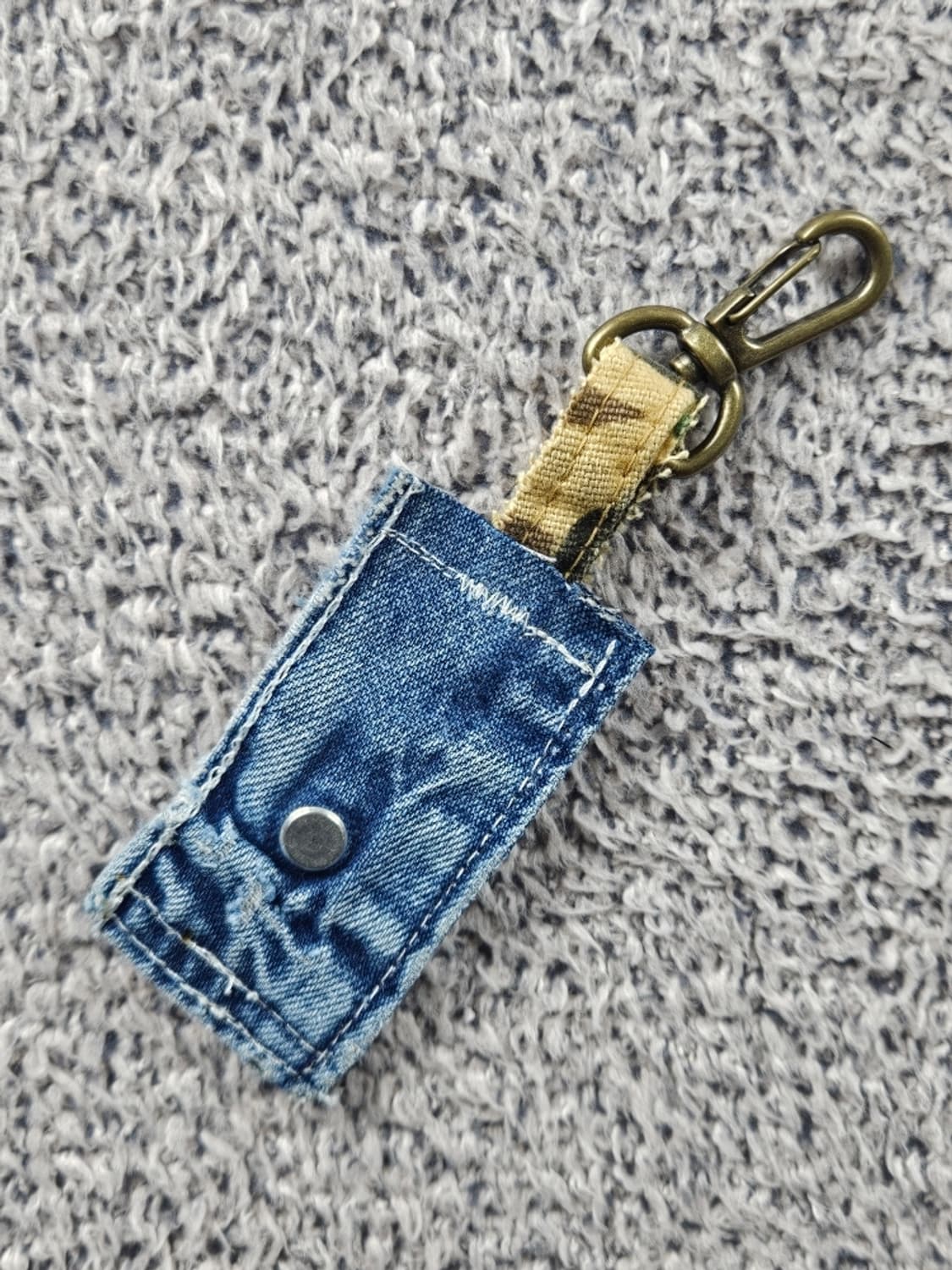 칼하트 버튼 핸드메이드 커스텀 카라비너 키링 ( OS ) / 10894 상품이미지5