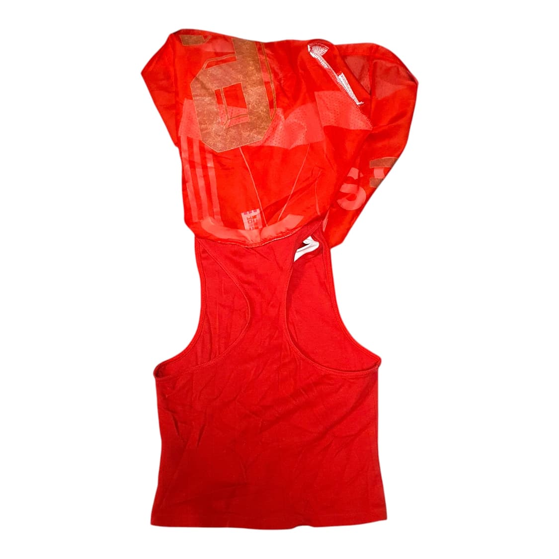 ✨ (바배) 아디다스 00s 러시아 레트로 크롭 져지 유니폼 상품이미지3